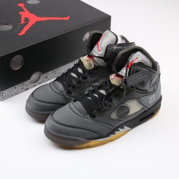 Off-White x Air Jordan 5 Retro SP 'Muslin' - Imagen 2