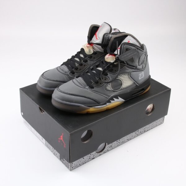 Off-White x Air Jordan 5 Retro SP 'Muslin' - Imagen 3