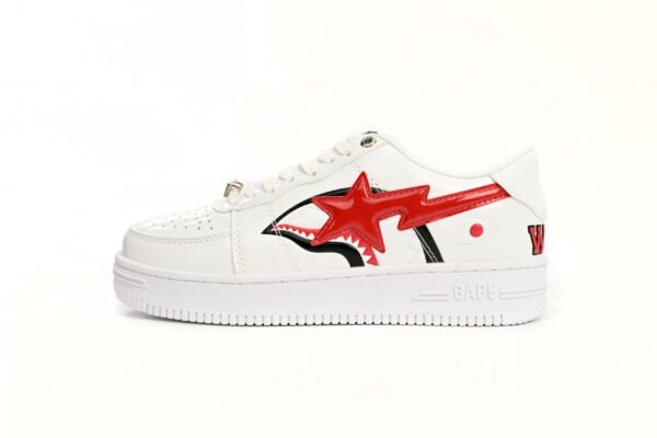 Bapesta Low M2 'Shark Face - White' - Imagen 2